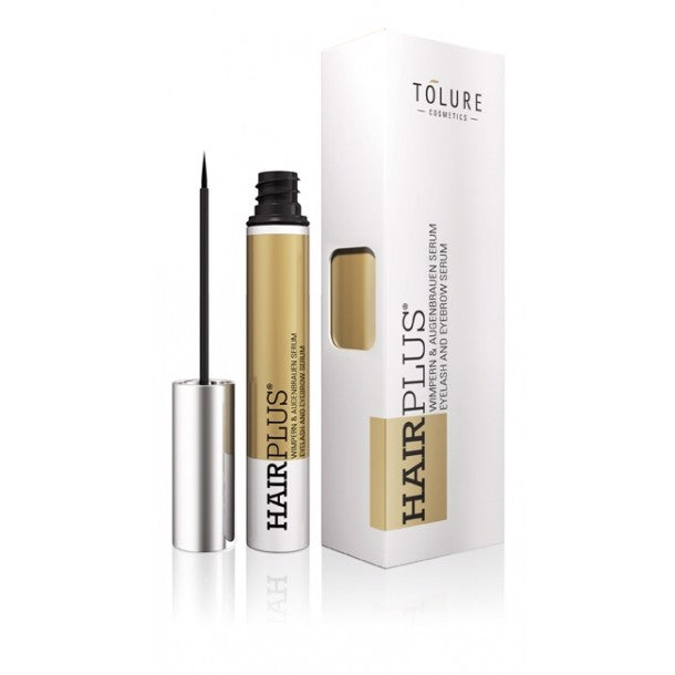 Tolure Hairplus Bryn Serum 3 ml – plejende brynserum til daglig pleje af øjenbryn.