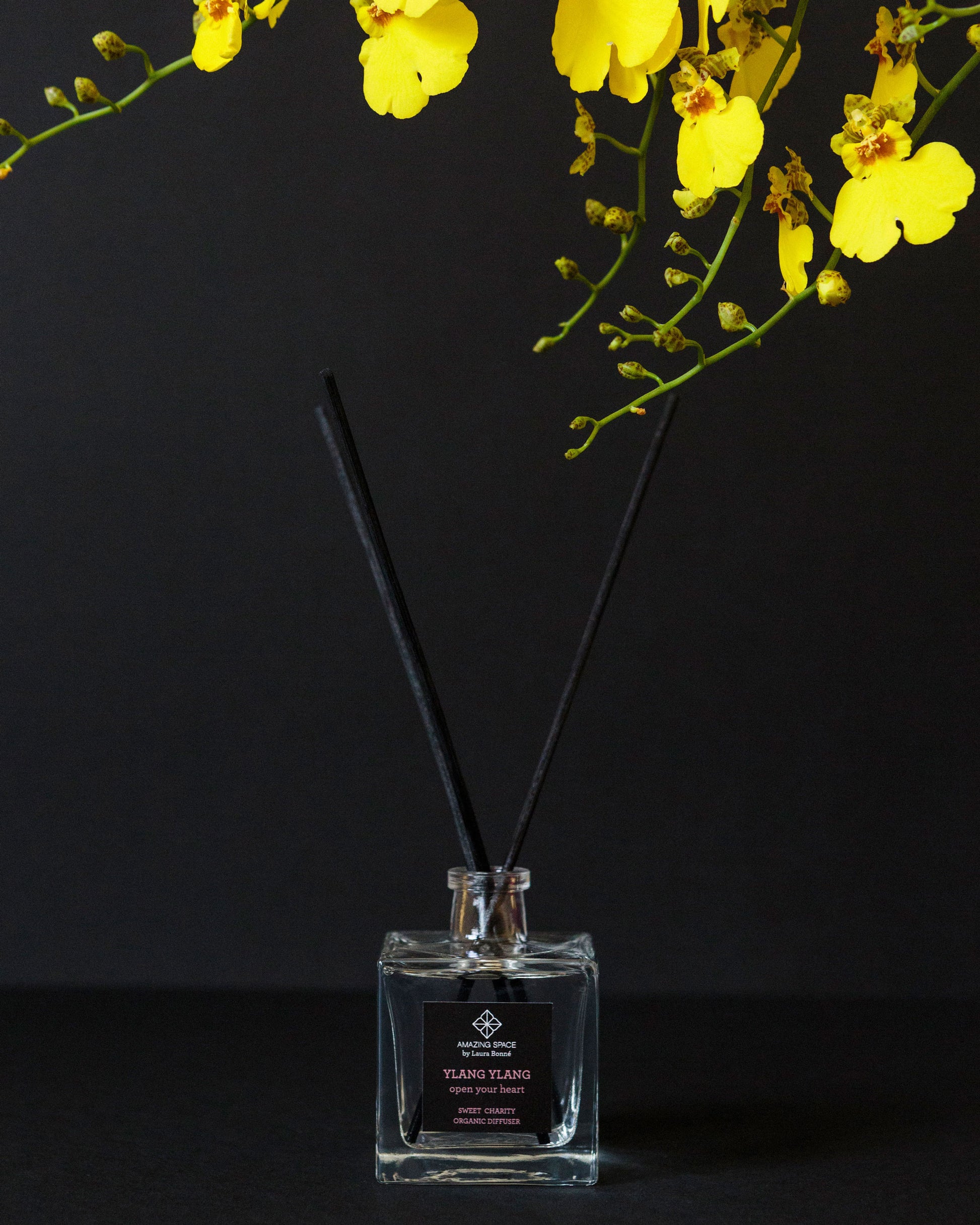 Amazing Space – Ylang Ylang Diffuser – Open Your Heart (100ml) - billede 3